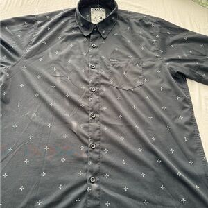 DIXXON “Suicidal Tendencies” Cross Pattern Shirt